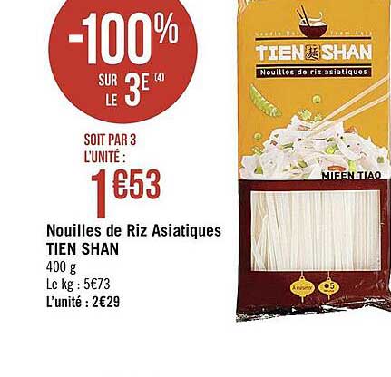 Nouilles De Riz Asiatique Tien Shan