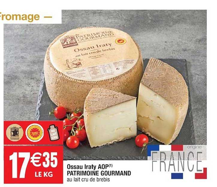 ossau iraty aop patrimoine gourmand