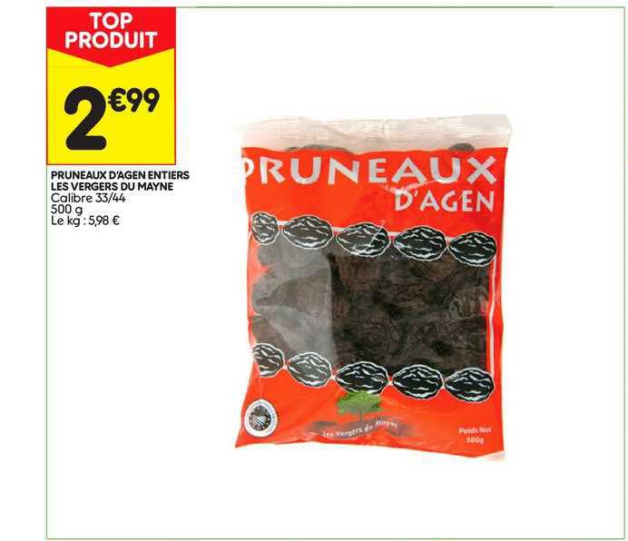 pruneaux d'agen entiers les vergers du mayne