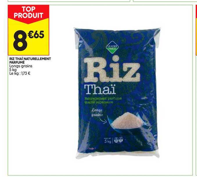 riz thaï naturellement parfumé