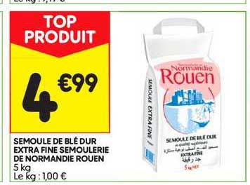 semoule de blé dur extra fine semoulerie de normandie rouen