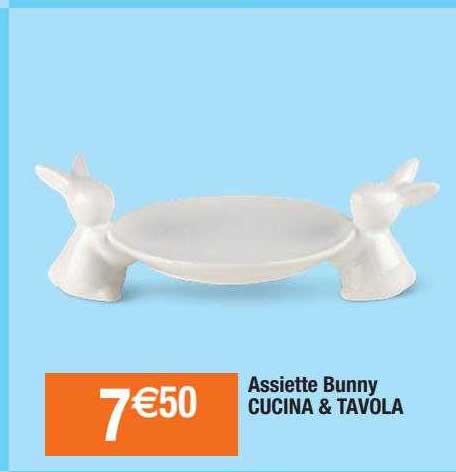 assiette bunny cucina & tavola