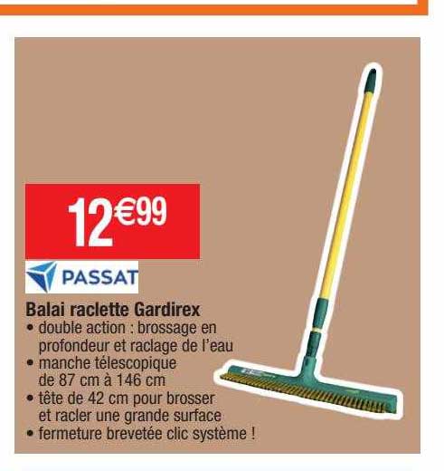 Balai Raclette Gardirex Passat