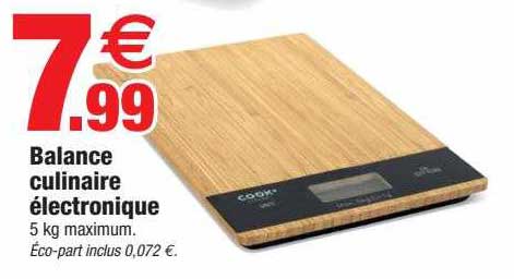balance culinaire électronique