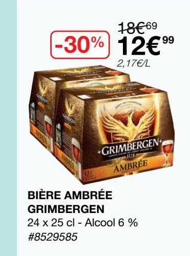 Bière Ambrée Grimbergen