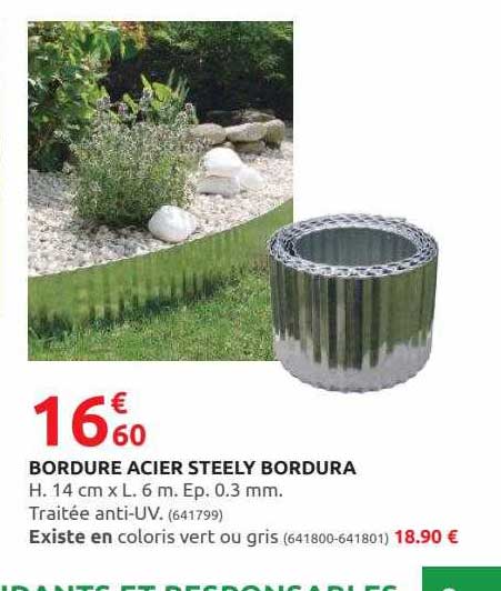 bordure acier steely bordura