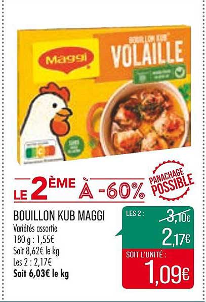Bouillon Kub Maggi