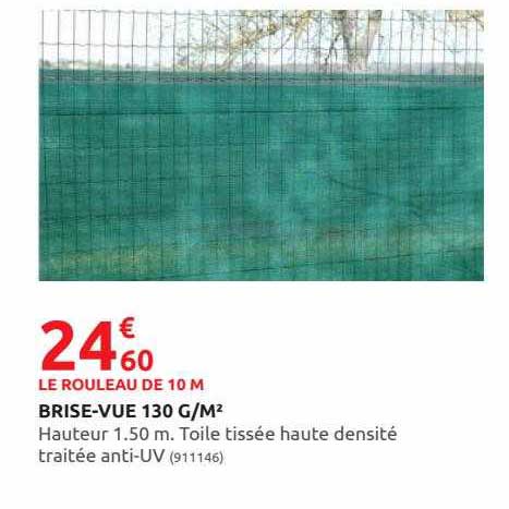 brise-vue 130 g-m²