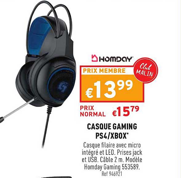 Casque Gaming Ps4-xbox Homday