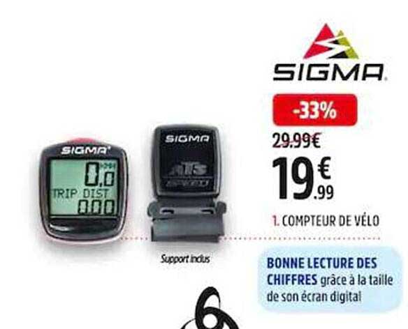 compteur de vélo sigma
