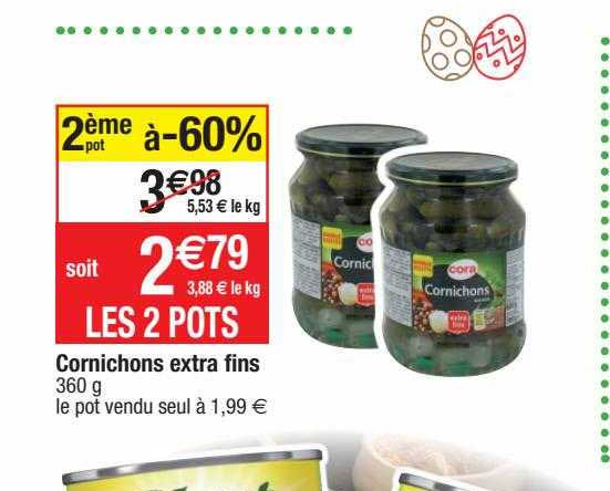 Cornichons Extra Fins