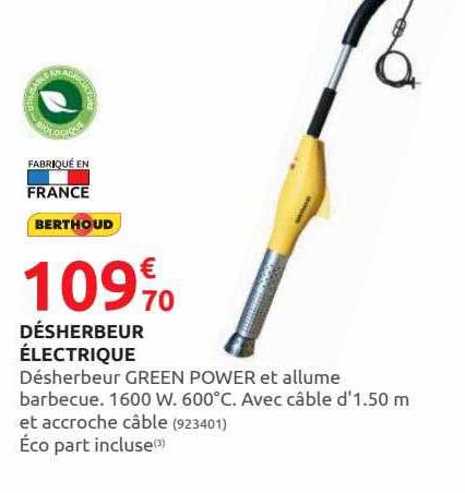 désherbeur électrique berthoud