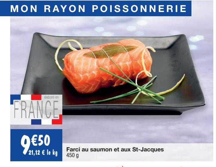 farci au saumon et aux st-jacques