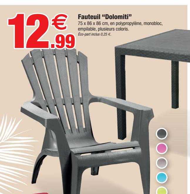 fauteuil "dolomiti"