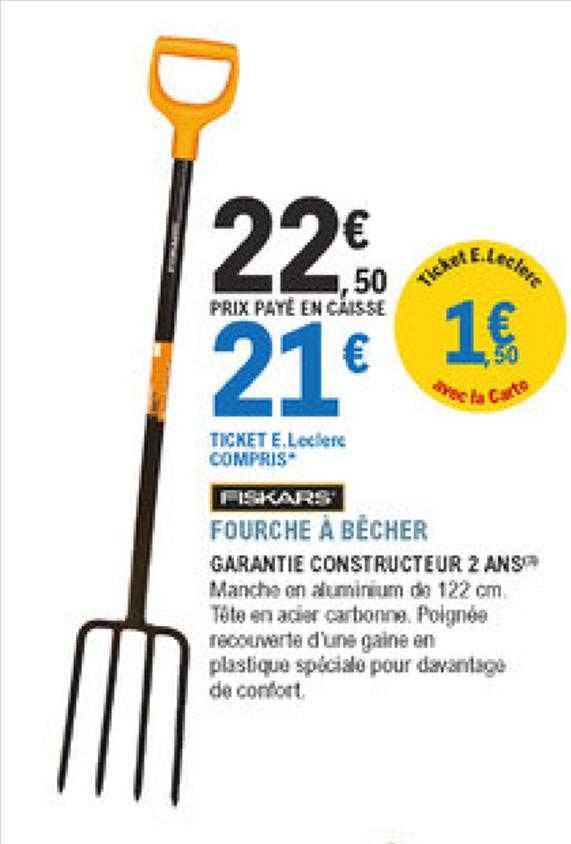 fourche à bêcher fiskars