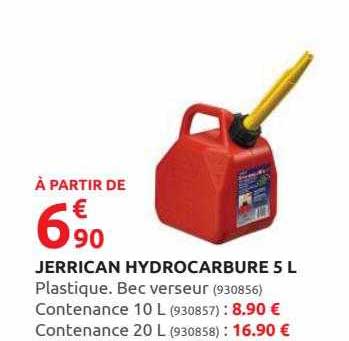 jerrican hydrocarbure 5 l