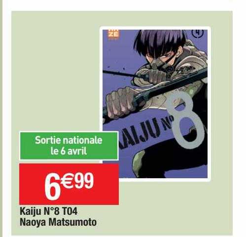 kaiju n°8 t04 naoya matsumoto