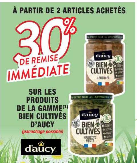 la gamme bien cultivés d'aucy
