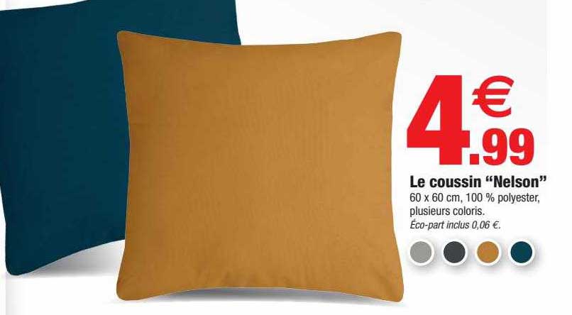 le coussin "nelson"