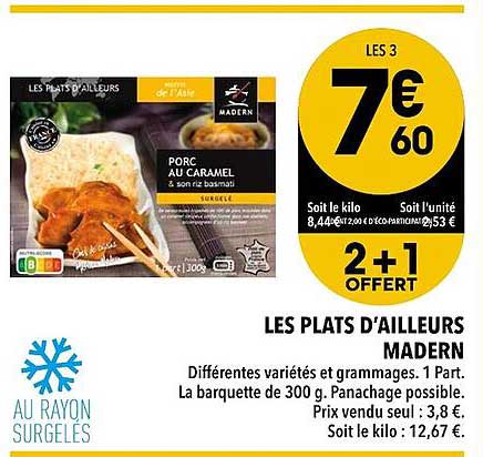 Les Plats D'ailleurs Madern