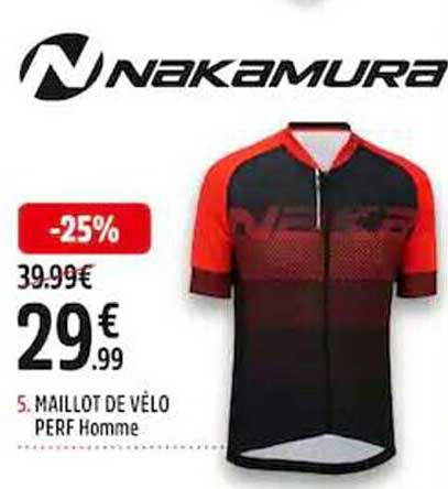 Maillot De Vélo Perf Homme Nakamura