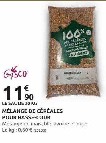 mélange de céréales pour basse-cour