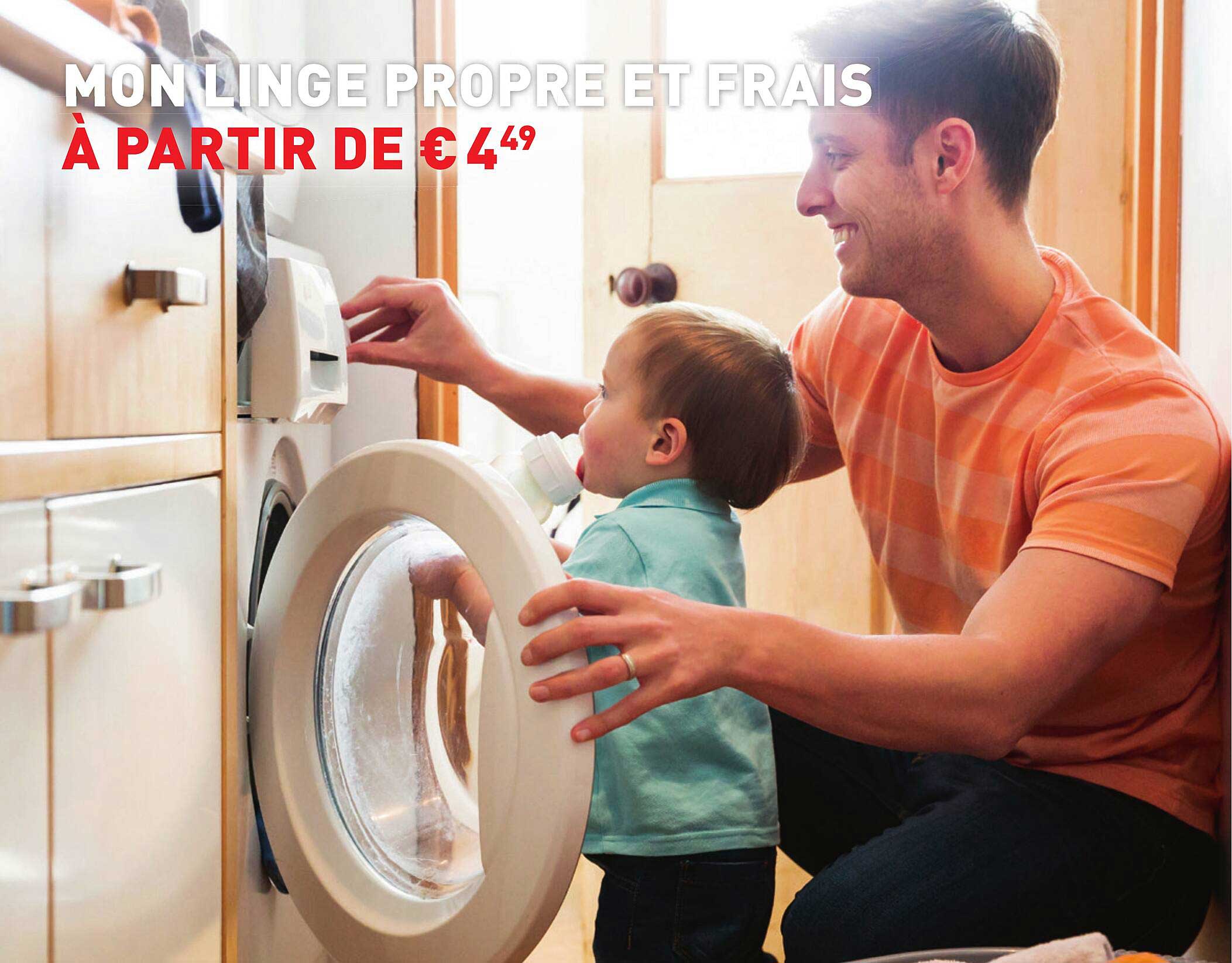 mon linge propre et frais