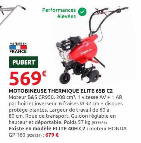 motobineuse thermique elite 65b c2