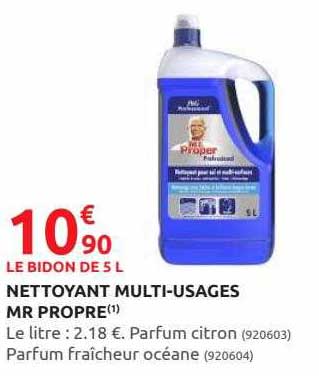 nettoyant multi-usages mr propre