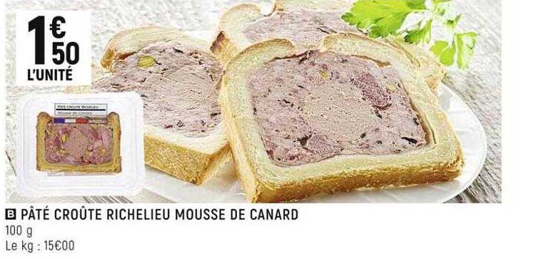 Pâté Croûte Richelieu Mousse De Canard