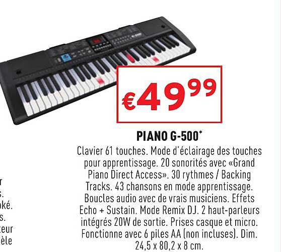 piano g-500