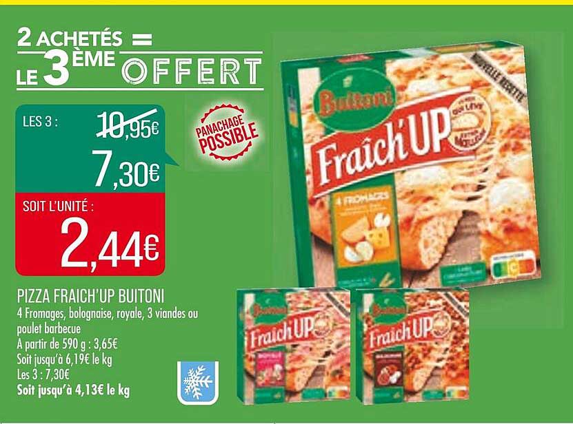 pizza fraîch'up buitoni