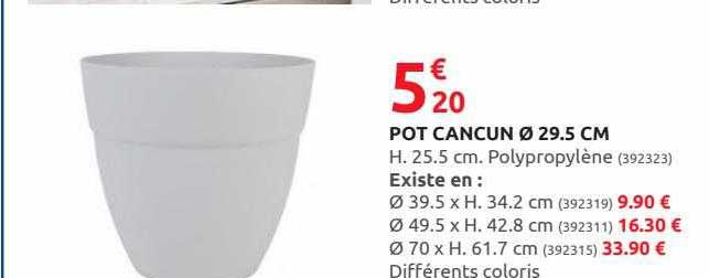 pot cancun ø 29.5 cm