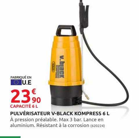 Pulvérisateur V-black Kompress 6 L