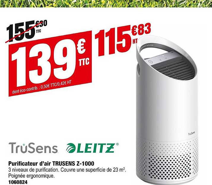 purificateur d'air trusens z-1000