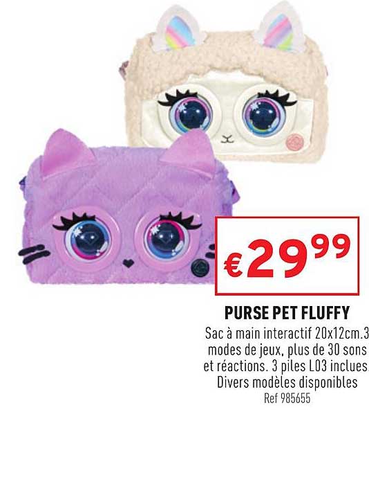 Purse Pet Fluffy