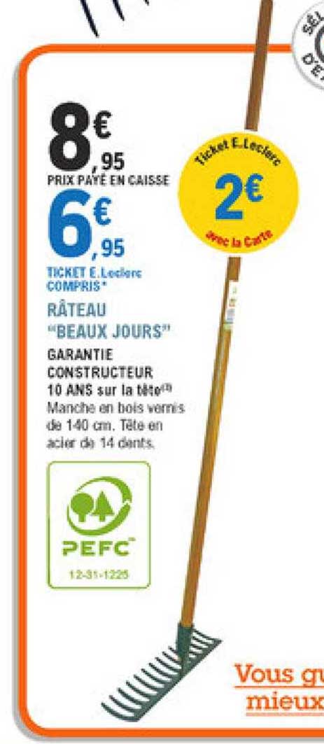 râteau "beaux jours"