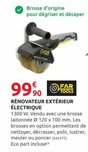 rénovateur extérieur électrique far tools