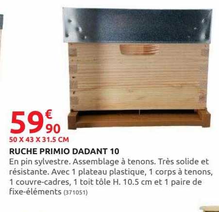 ruche primio dadant 10