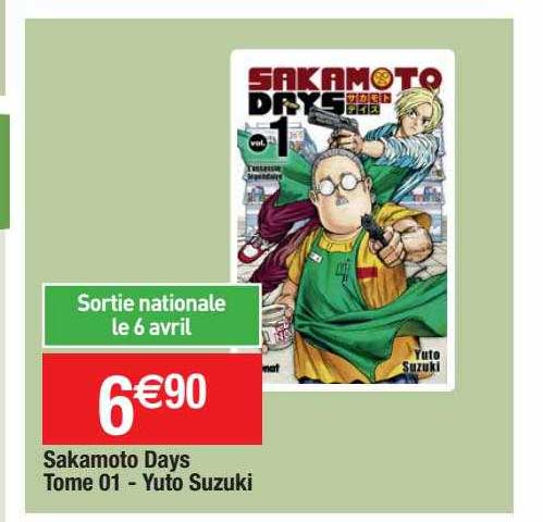 sakamoto days tome 01 - yuto suzuki