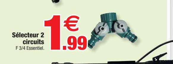sélecteur 2 circuits
