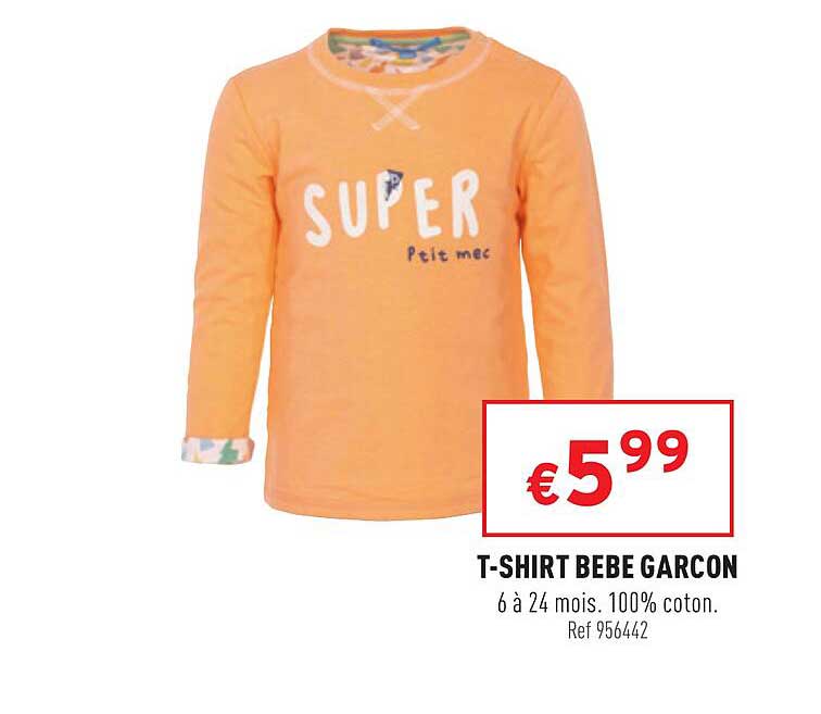 t-shirt bébé garçon