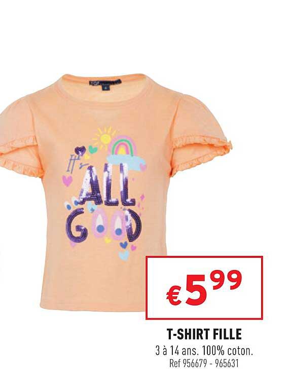 t-shirt fille
