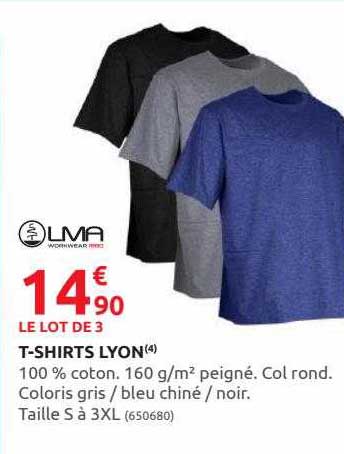 t-shirts lyon lma