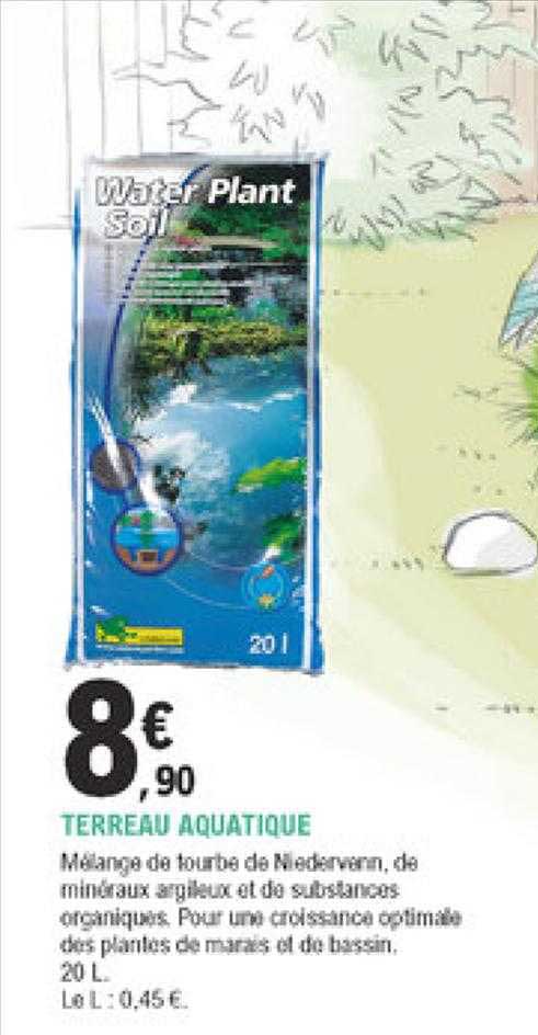 terreau aquatique