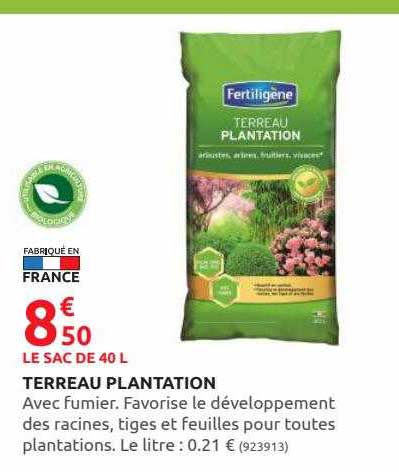 Terreau Plantation Fertiligène