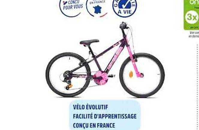 vélo évolutif