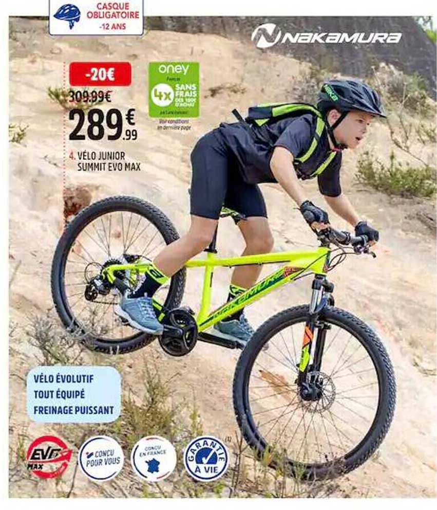 vélo junior summit evo max nakamura