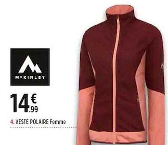 veste polaire femme mcKinley