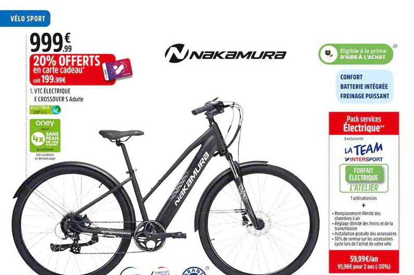 vtc électrique e crossover s adulte nakamura